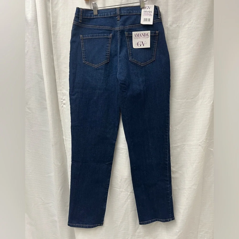 NWT Gloria Vanderbilt Amanda Original Slimming Jean - Picture 2 of 5